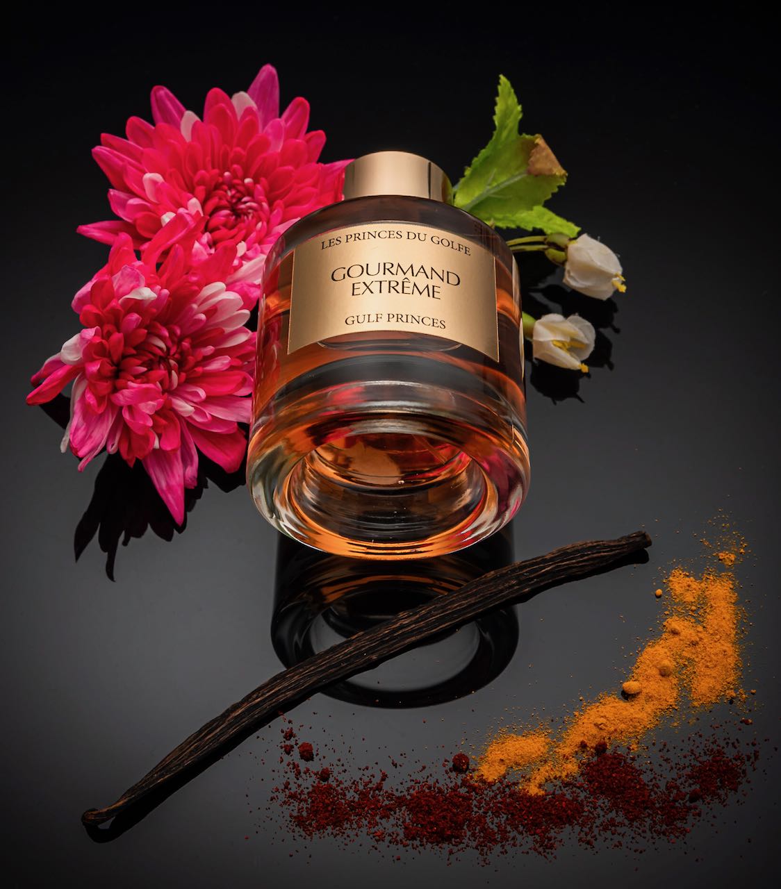 LES FLEURS DU GOLFE – GOURMAND EXTRÊME – Eau de Parfum Mixte – 50 ML - Akarra Jade