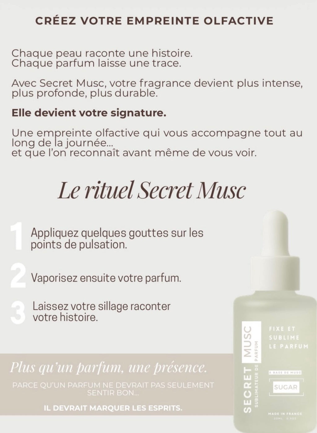 SECRET MUSC – SUGAR